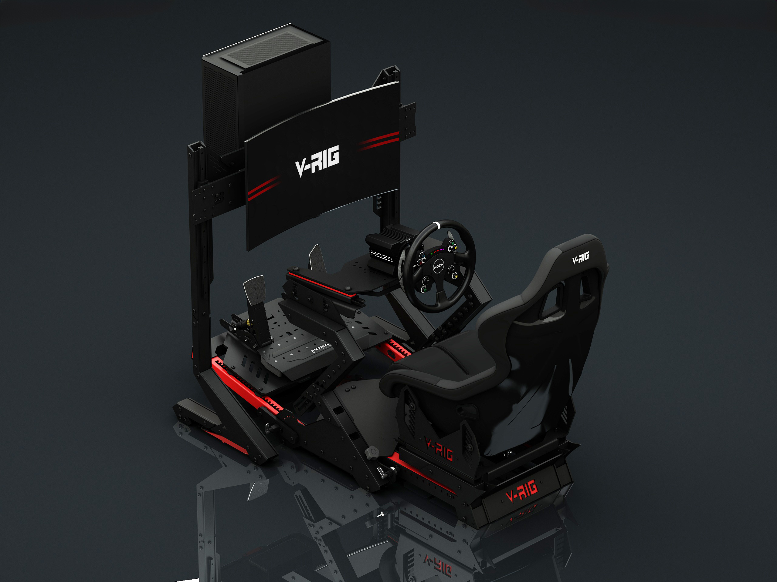 V-RIG S1 - Lv1 - TurnKey Package (Single Display Setup) - Image 4